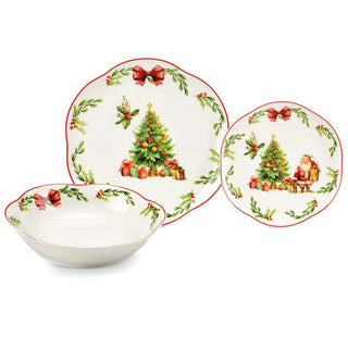 Set Piatti 36 pz. "Fiocco" Fade Maison