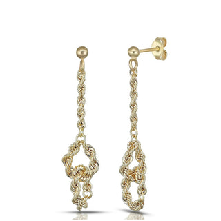 Orecchini Nodo Dana L’Or 9 Carati