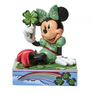 Minnie con Quadrifoglio Disney Traditions h.8,5 cm.