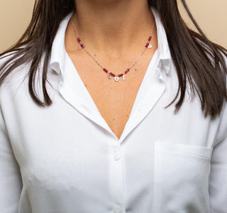 Collana "I Love You" In Argento 925