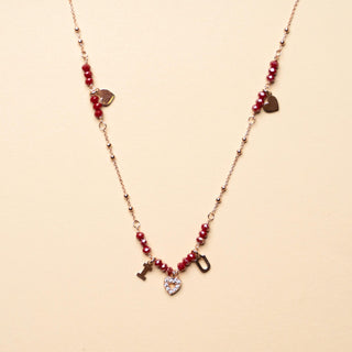 Collana "I Love You" In Argento 925