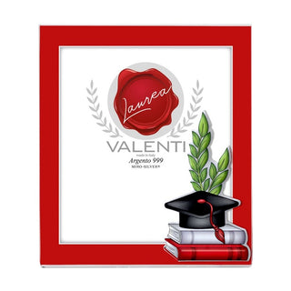 Cornice Laurea Argento Valenti