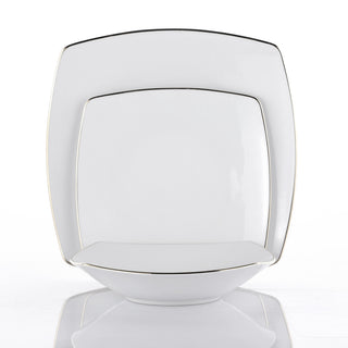 Servizio di Piatti+Caffè 36 Pz. "Square-O Platin" Weissestal