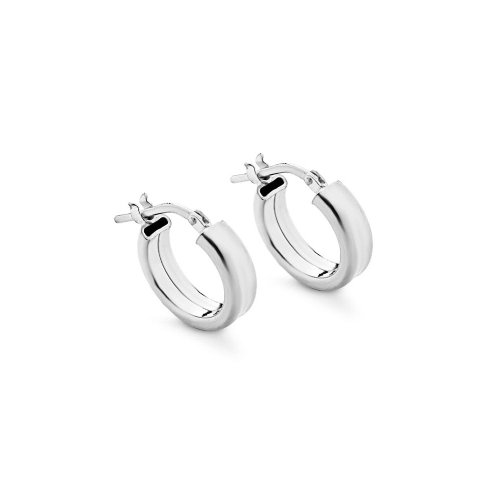 Orecchini A Cerchio Celtico Vikinghi POPLYKE In Argento Sterling 925 Per Uomo E Donna, Rune Nordiche - 5