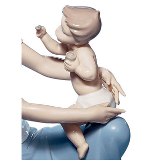 Scultura Maternità "Uno Per Te Uno Per Me" Lladrò