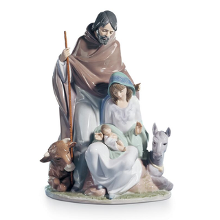 Scultura Natività "Evento Gioioso" Lladrò