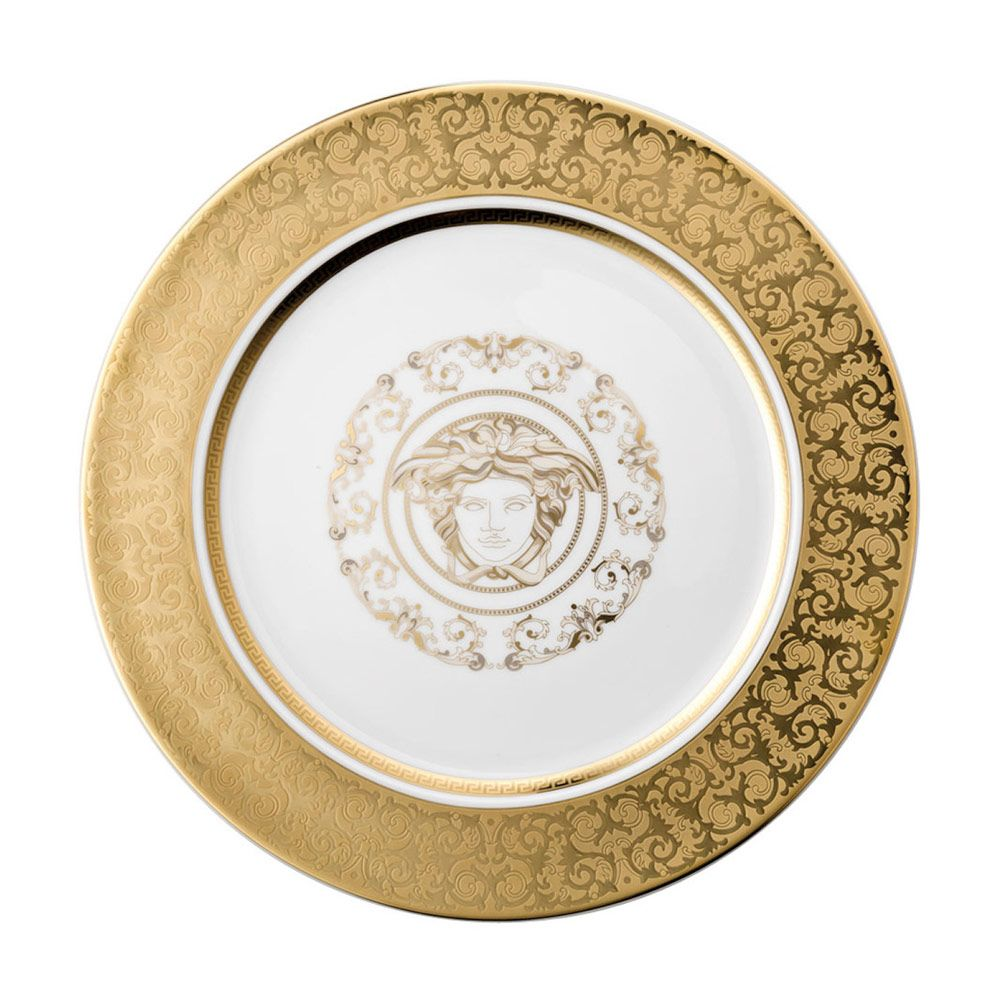 Piatto Pane Prestige Gala Di Rosenthal - 18 Cm - Design Versace - Per Una Tavola Elegante