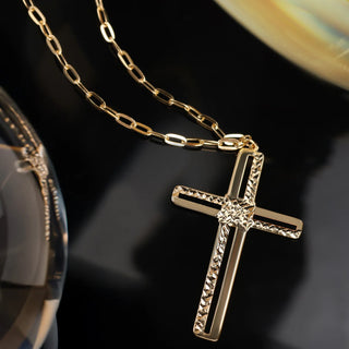 Collana Croce Corpus Lux Dana L’Or 9 Carati