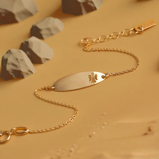 Bracciale Personalizzabile Baby Dana L’Or 9 Carati