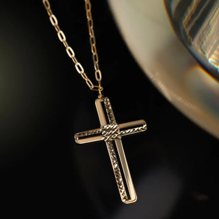 Collana Croce Corpus Lux Dana L’Or 9 Carati
