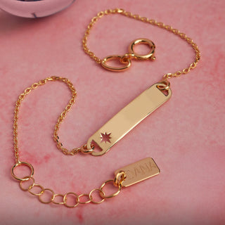 Bracciale Personalizzabile Baby Dana L’Or 9 Carati