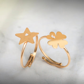 Anello Quadrifoglio Dana L’Or 9 Carati