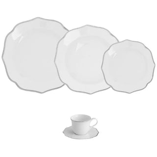 Posto Tavola 4 pz. "Baronesse Platinum" Livellara