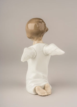 Scultura Angioletto Che Prega Lladrò