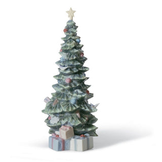 Albero di Natale con regali Lladrò