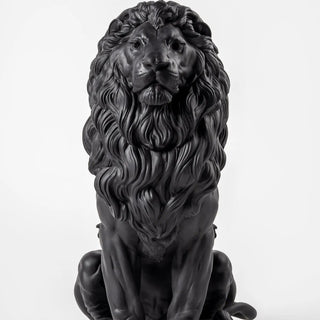 Scultura "Leone Maestoso" Lladrò