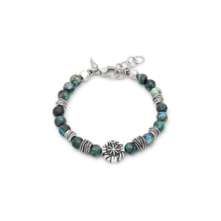 Bracciale Rosa dei Venti Diaspro Verde Giovanni Raspini