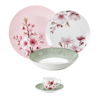 Servizio di Piatti 48 pz. “Spring” Fade Maison