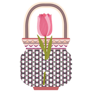 Bomboniera/Segnaposto Tulipano "Special Moments" Vesta h.20.4 cm.