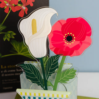 Bomboniera/Segnaposto Papavero "Special Moments" Vesta h.20 cm.
