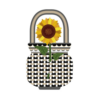 Bomboniera/Segnaposto Girasole "Special Moments" Vesta h.20.2 cm.