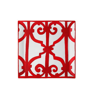 Piatto Quadrato n°5 "Balcon Du Guadalquivir" Hermes