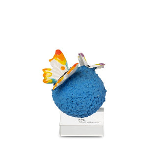 Bomboniera Sfera con Farfalle Gli Alberelli h.9 cm.