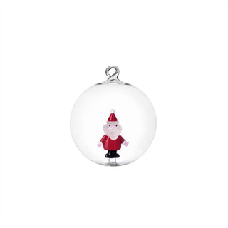 Palla Natale Babbo Natale "Christmas Tales" Ichendorf Milano Ø8 cm.