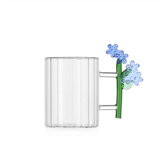 Mug Ottica Fiore Azzurro "Botanica" Ichendorf Milano
