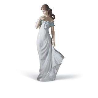 Scultura Donna "Il Sussurro Dei Fiori" Lladrò