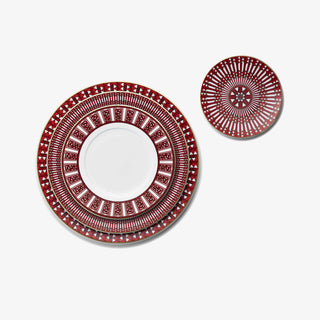Piatto "Arcadia Rossa" Baccarat Ø16cm.