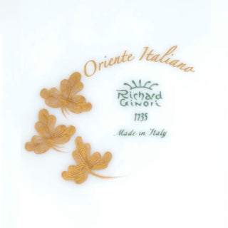 Vaso Potiche Grande "Oriente Italiano Aurum"  Richard Ginori 38 cm.