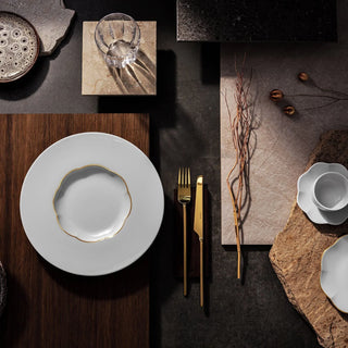 Servizio di Piatti Per 12 Persone 36 Pz. "Sonetto Oro" Rosenthal