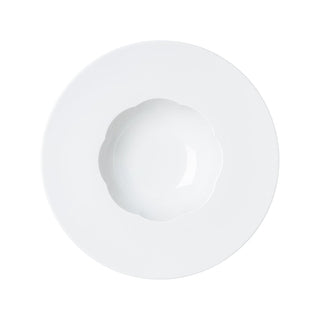 Piatto Gourmet Fondo "Sonetto Bianco" Rosenthal Ø 28 cm.