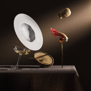 Piatto Gourmet Fondo "Sonetto Bianco" Rosenthal Ø 28 cm.