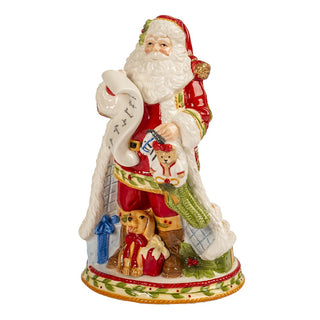 Babbo Natale "Santas Gift" Fitz And Floyd Lamart h.25cm.