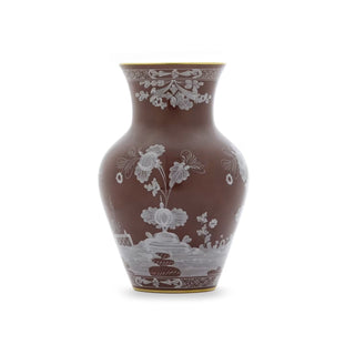 Vaso Ming "Oriente Italiano Castagna" Richard Ginori h. 25 cm.