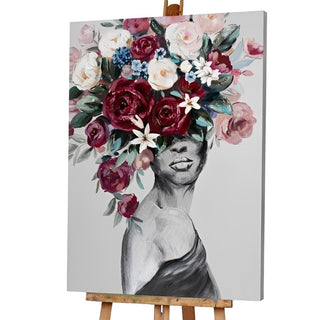 Quadro Beauty With Flowers Imageland 90x120 cm.
