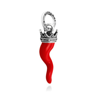 Charm Corno Rosso Corona Piccolo Giovanni Raspini