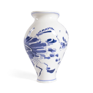Vaso "Floral Delft" Seletti h.30 cm.