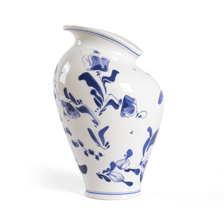 Vaso "Floral Delft" Seletti h.30 cm.