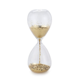 Bomboniera Clessidra Glitter Oro "Treasure" di Henriette