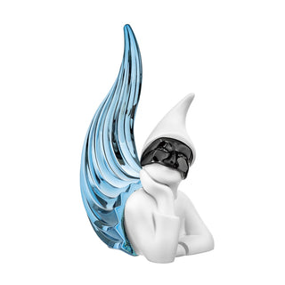 Bomboniera Corno Pulcinella Blu Bongelli Preziosi h.14 cm.