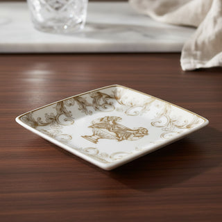 Bomboniera Coppetta Quadra "La Coupe des Dieux" Rosenthal Versace 12 cm.