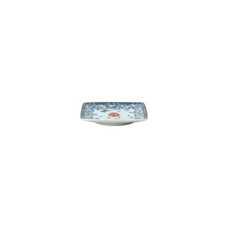 Bomboniera Coppetta Quadra Piana "30 Years Le Jardin de Versace" Rosenthal Versace 12 cm.