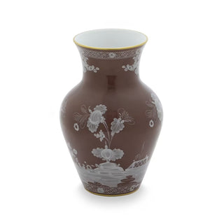 Vaso Ming "Oriente Italiano Castagna" Richard Ginori h. 25 cm.