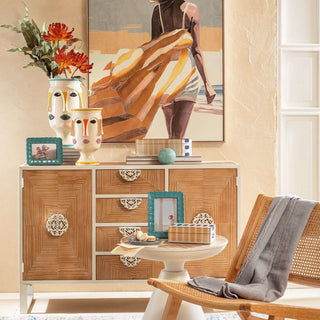 Vaso Basso L'Oca Nera h.32 cm.