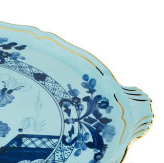 Piatto Torta "Oriente Italiano Iris" Richard Ginori h. 30 cm.