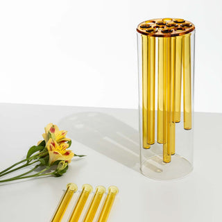 Vaso Giallo "Jelly" Ichendorf Milano h. 30 cm.