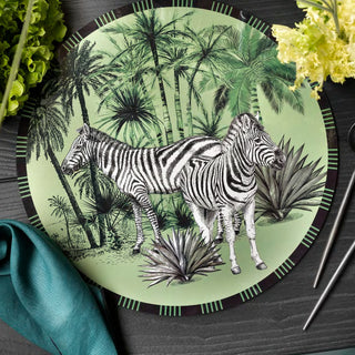 Set 4 Tovagliette "Animalier" Henriette  Ø39 cm.
